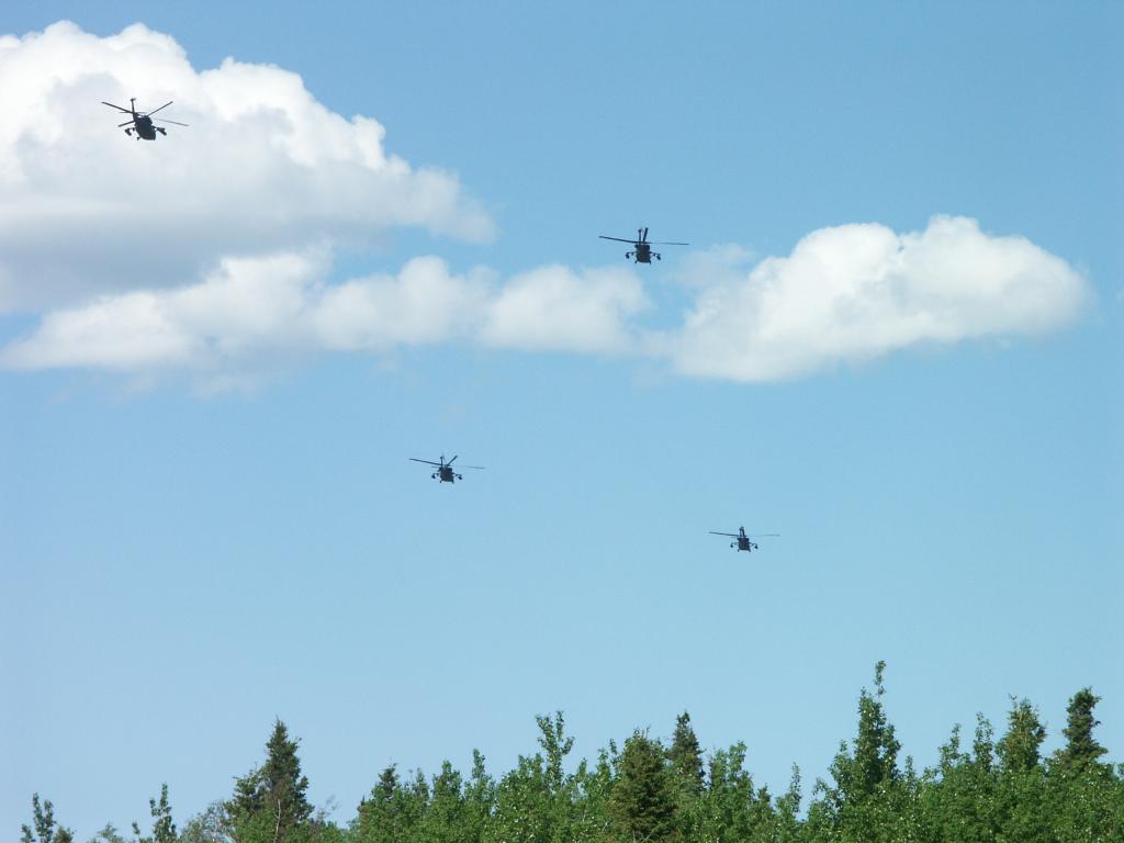 more pictures of the helicopters.
