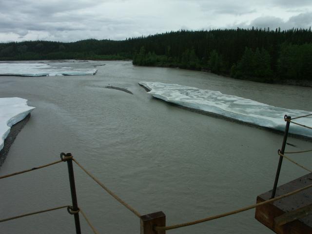 More ice in the Robertson River