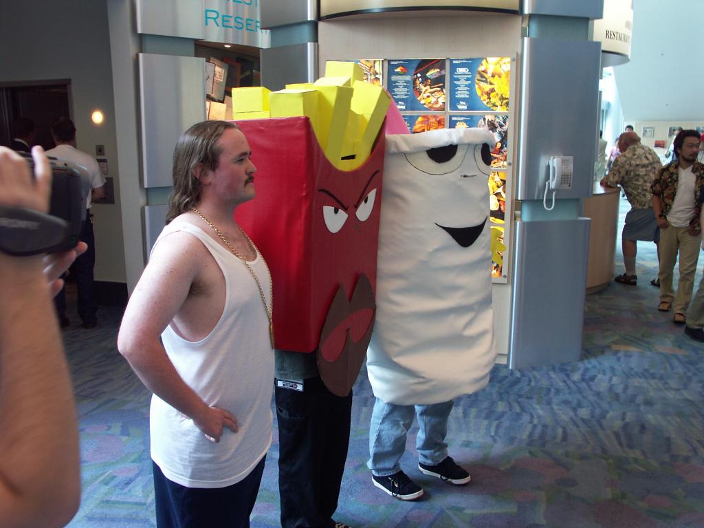 Another picture of the Aqua Teen Hunger Force.